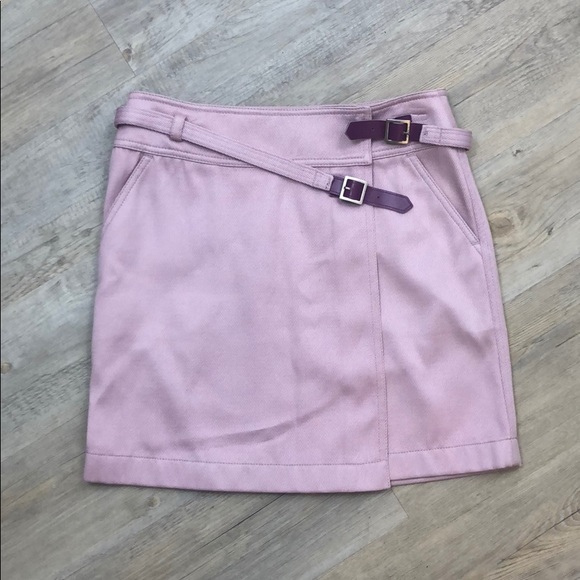 CHANEL Dresses & Skirts - Chanel Wrap Mini Skirt